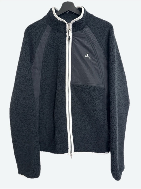 Jordan Other - Jordan Black Sherpa Jacket with White Trim